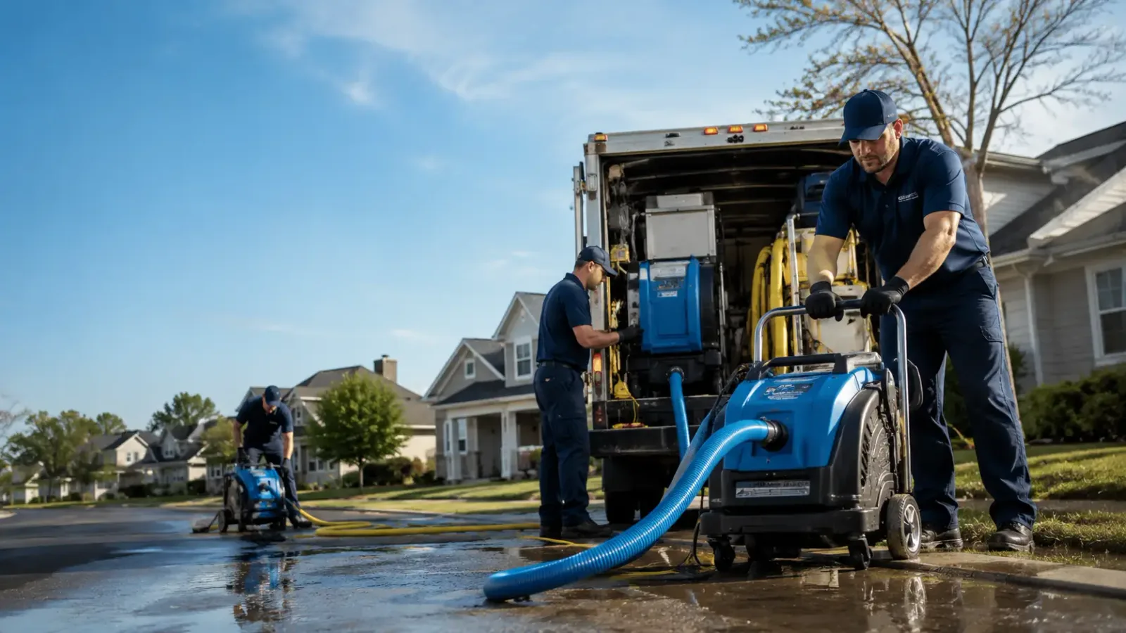 Flood Damage Cleanup in Cochiti Lake, NM